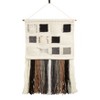 Saro Lifestyle Textured Woven Wall Hanging, 18"x28" Oblong, Multi - 2 of 4