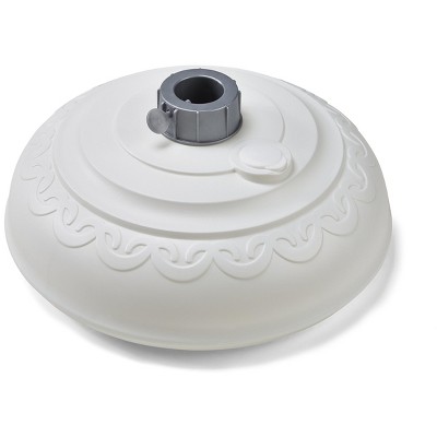 Patio Living Concepts White 30LB UMBRELLA BASE