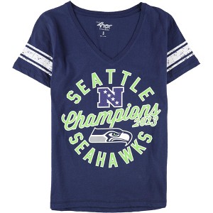 G-III Sports Womens Seahawks 2013 Conference Champs Graphic T-Shirt - 1 of 2