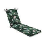 Swaying Palms Capri  Outdoor Chaise Lounge Cushion Blue - Pillow Perfect