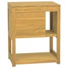 vidaXL Bathroom Cabinet Natural teak Solid teak wood Medium - 23.6" x 15.7" x 29.5" - 2 of 4