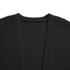 Girls' Oversized Long Sleeve Cardigan Open Front Lantern Sleeve Knit Sweater with Pockets - 4 of 4