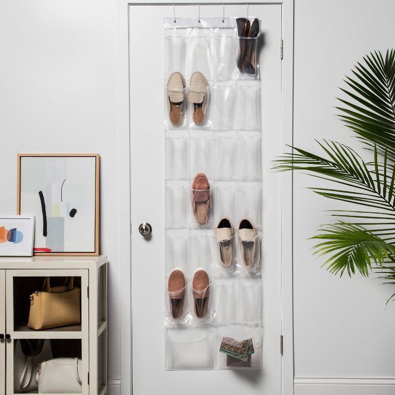 Over-the-Door Shoe Organizer Clear - Room Essentials&#8482;, 3 of 9