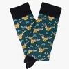 Reindeer Pattern Socks the (Men's Sizes Adult Large) from the Sock Panda - image 2 of 3