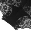Agnes Orinda Women's Soft Semi-sheer High Waisted Floral Lace Underwear 3 Pcs - 3 of 4