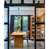 Urban Ambiance Luxury Modern Indoor Pendant,  22''H x 24-1/2"W x 24-1/2''D,  Matte Black Finish, UHP4835 - 2 of 4