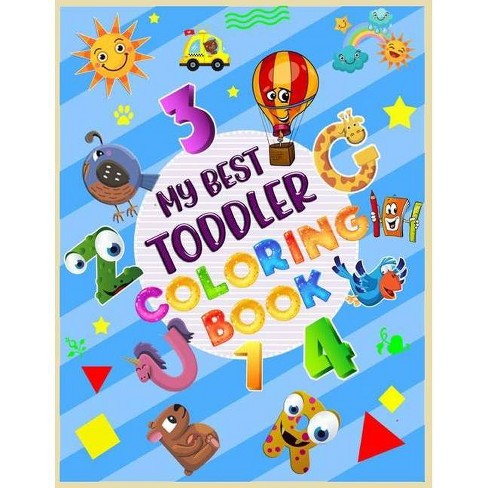 Download My Best Toddler Coloring Book Paperback Target