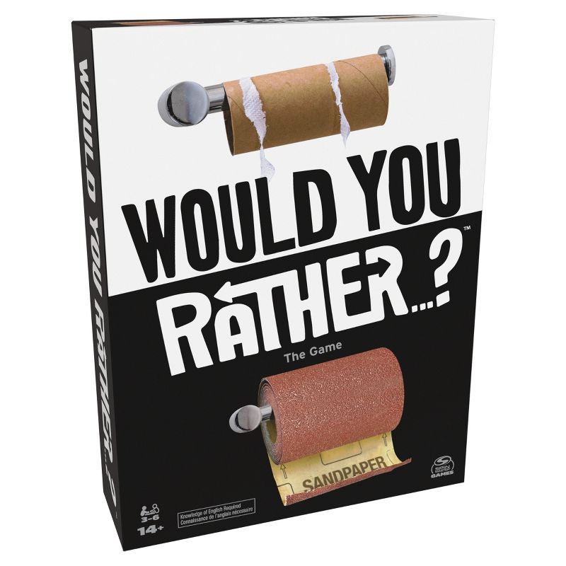 Spin Master Games Would You Rather Board Game, 1 of 11