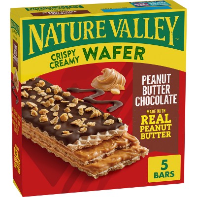 Photo 1 of ***EXP 22 FEB 2025***
Nature Valley PB Chocolate Crispy Creamy Wafer Bar - 6.5oz/5ct