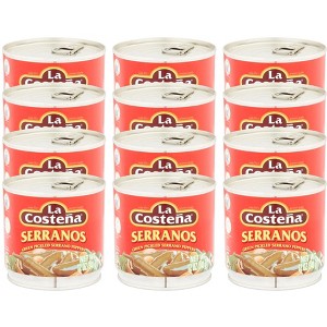 La Costena Serranos - 12 pack, 12 oz - 1 of 2
