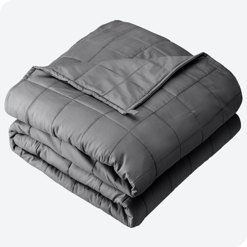 60"x80" 17-22lbs Weighted Blanket by Bare Home, 1 of 7