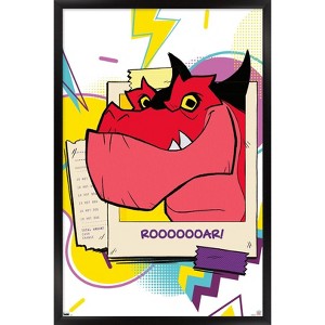 Trends International Marvel's Moon Girl & Devil Dinosaur - Wave Framed Wall Poster Prints - 1 of 4