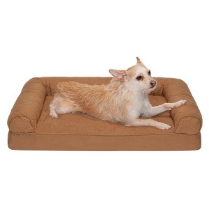 FurHaven Quilted Orthopedic Sofa Pet Bed for Dogs & Cats - 1 of 3