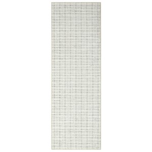 Indoor Modern Checkered Non Slip Living Room Rugs, Washable Soft Ultra Thin Plaid Bedroom Carpet for Home Decor - 1 of 4