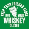 Men's Lost Gods Keep Your Friends Close  T-Shirt - Kelly Heather - Medium - 2 of 3