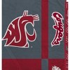 NCAA Washington State Cougars Reverse Block Double Sided Ultra Cozy Blanket - 2 of 2