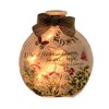 Stony Creek 4.5 Inch Garden Good Health Pe-Lit Jar Spring Lighted Glass Accent , Get Well Thinking You (1PC) - 4 of 4
