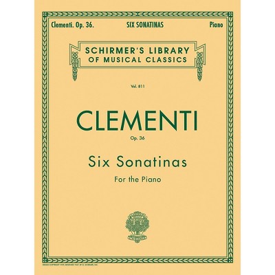 G. Schirmer Six Sonatinas Op 36 Piano By Clementi