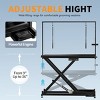 50" Electric Dog Grooming Table with Adjustable Height,Heavy Duty Pet Grooming Station with Arm,Noose and Tool Tray – LAOTIES - 3 of 4