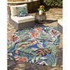 Liora Manne Frontporch Tropical Indoor/Outdoor Pillow.. - 2 of 4