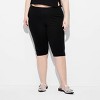 Women's Mid-Rise Knit Capri Pull-On Pants - Wild Fable™ - 2 of 3