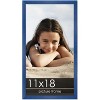 PosterPalooza | Classic Modern Blue Picture Frame - UV Acrylic, Foam Board Backing, Hanging Hardware - 2 of 4