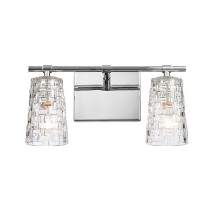 Elk Home Lightweave 2 - Light Vanity in  Polished Nickel - 1 of 4