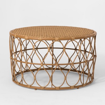 target rattan coffee table