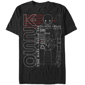 Men's Star Wars Rogue One K-2SO Galactic Empire T-Shirt - 1 of 4