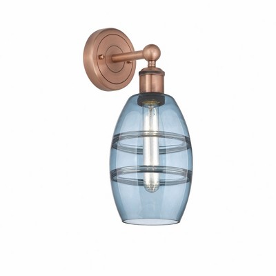 Vaz - 1 Light Wall Sconce In Industrial Style-10.38 Inches Tall and 5.88 Inches Wide