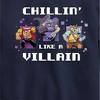 Boys' - Teenage Mutant Ninja Turtles - Chillin Like A Villain Graphic Long Sleeve Fleece Sweatshirt - 2 of 4