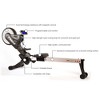 Stamina Products DT Pro Power Foldable Air and Magnetic Resistance Cardio Rowing Machine with Programmable LCD Monitor and Fitness App - 2 of 4