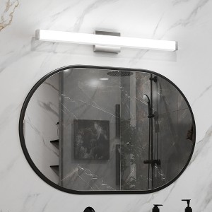 Recessed Medicine Cabinet With Frameless Mirror And Hidden Storage - 1 of 4