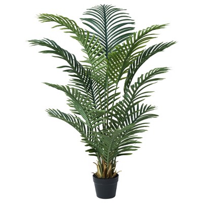 51''/59''/71'' Artificial Palm Plants - Realistic Faux Greenery with Adjustable Branches - Potted Indoor/Outdoor Artificial Plant for Home Decor