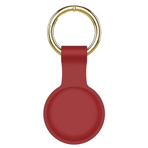 SaharaCase Liquid Silicone Case for Apple AirTag Red (AT00015) - 1 of 4