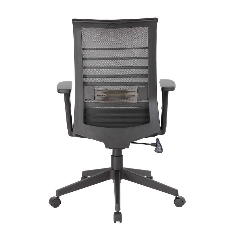 Linear Mesh Task Chair Black - Boss Office Products, 6 of 10