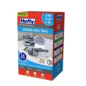 Hefty Shrink-Pak Clear Vacuum Cube Storage Bags (Case of 2) - 1 of 1