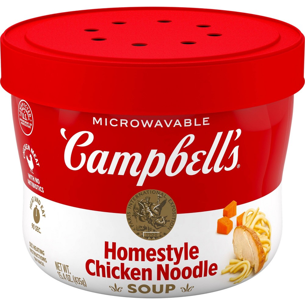 UPC 051000180643 product image for Campbell's® Homestyle Chicken Noodle Soup Microwavable Bowl - 15.4oz | upcitemdb.com