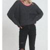 Women's Dakota Cable Crew Sweater - LABEL+thread - image 2 of 4