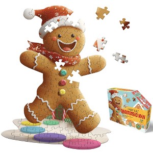 Madd Capp: I Am LiL' Gingerbread Man - 100 Piece Puzzle, Cookie Shaped Jigsaw - 1 of 4