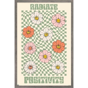 Trends International Radiate Positivity Framed Wall Poster Prints - 1 of 4