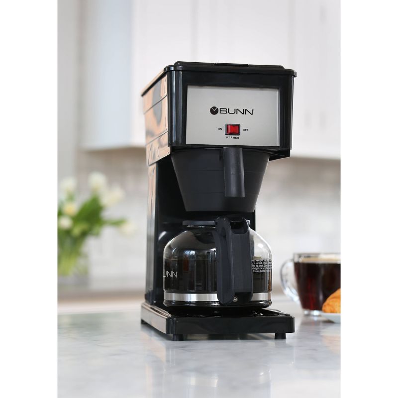 BUNN Velocity Brew 10 Cup Coffee Brewer - Black GR-B, 2 of 7