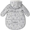 LONDON FOG Newborn Baby Girl and Boy Puffer Carbag Pram Snowsuit - 4 of 4