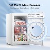 ZAFRO 3.0 Cu.ft Small Upright Freezer, Compact with Removable Shelves, Adjustable Thermostat, Reversible Door, Quiet for Home/Office, White - 4 of 4