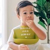 Simka Rose Silicone Baby Bibs - 4 of 4