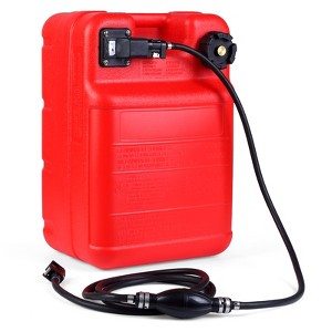 Portable Boat Fuel Gas tank 6 Gallon Marine Outboard Gas Tank Durable Leak-Resistant Design for Marine, Boating & Outdoor Power Equipment - 1 of 4