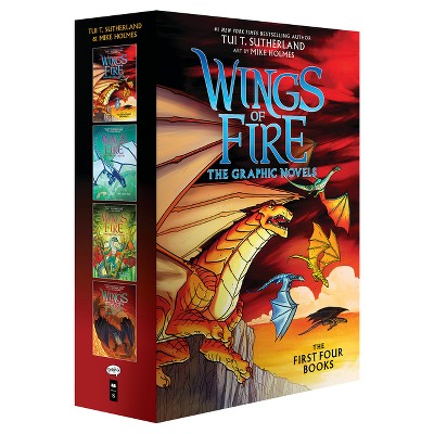 Wings Of Fire Graphix Box Set (books 1-4) - By Tui T Sutherland (mixed ...