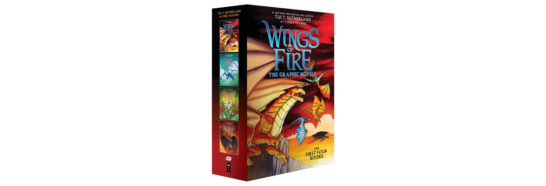 Wings of Fire Graphix Box Set (Books 1-4) - by Tui T Sutherland (Mixed Media Product)