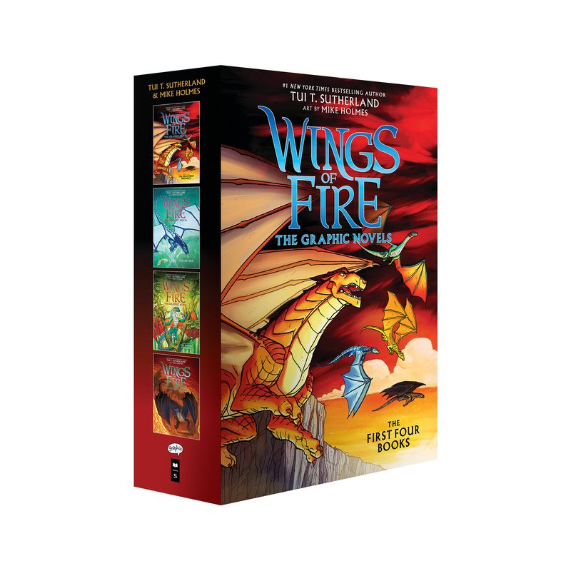 Wings of Fire Graphix Box Set (Books 1-4) - by Tui T Sutherland (Mixed Media Product), 1 of 2
