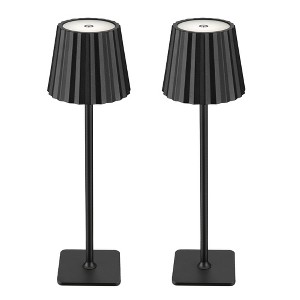 ZACHVO Minimalist Cordless LED Desk Lamps 2 Pack - 1 of 4